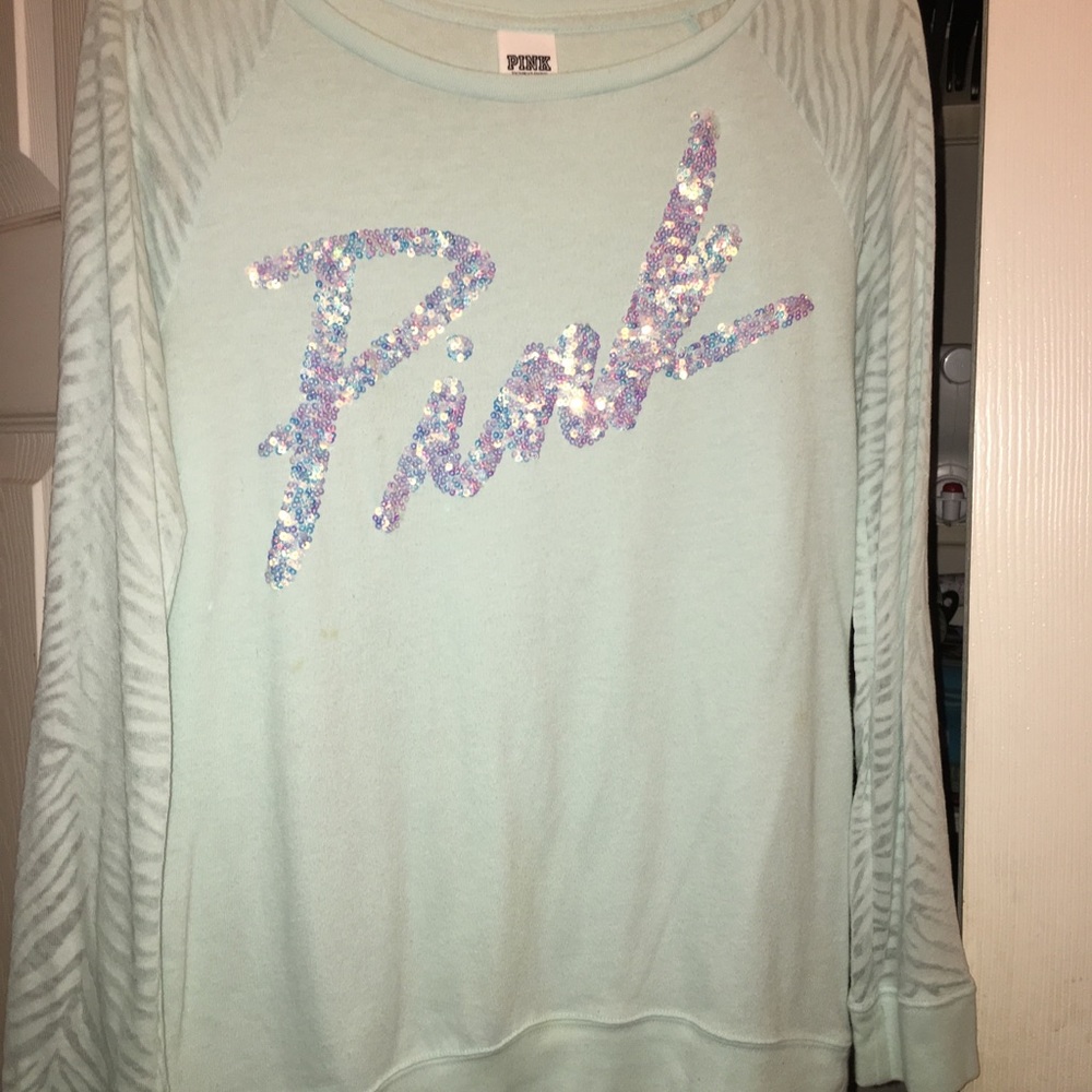 Victoria Secrets Pink Long Sleeve Shirt